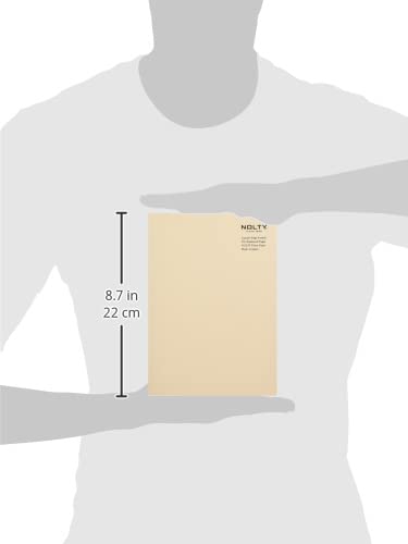 NOLTY A5 Log Type Notebook with 3.5mm Grid in Pink