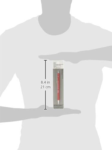 Nitoms STALOGY Oil-Based Ballpoint Pen 0.7mm Low Viscosity Red