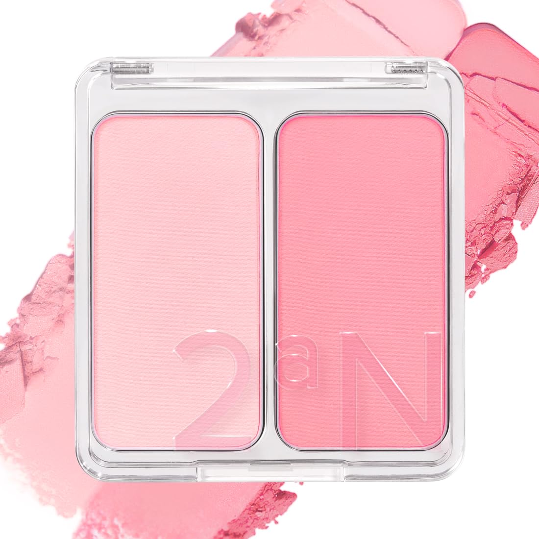 2aN DUAL CHEEK 17 Bubble Heart Blush for a Radiant Look