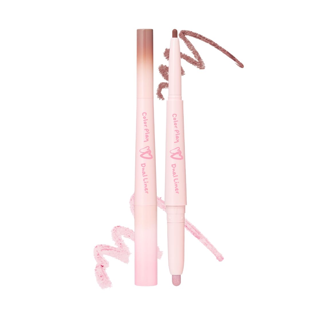 2aN Color Play Dual Liner Taro Bunny Eyeshadow Pencil