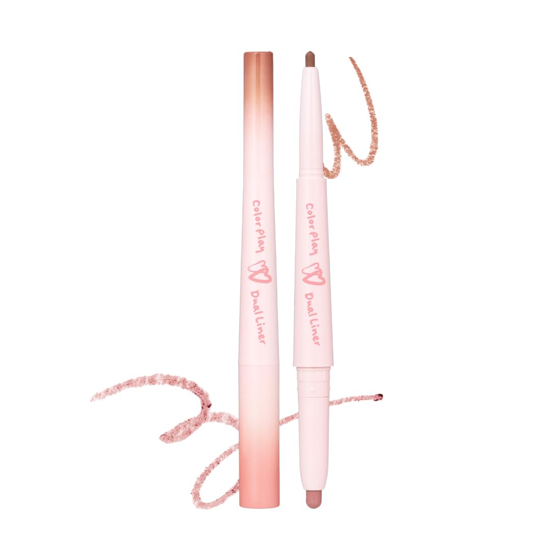 2aN Color Play Dual Liner Rosy Candy Eyeshadow Pencil