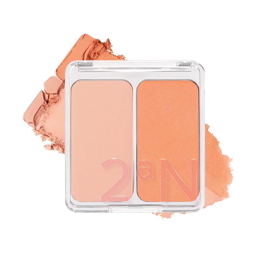 2aN DUAL CHEEK 12 ORANGE FLARE Blush for a Fresh Look
