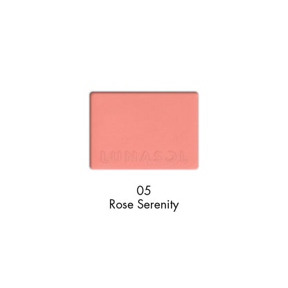 LUNASOL Color Ring Breeze Blush 5.5g Rose Serenity for a Natural Glow