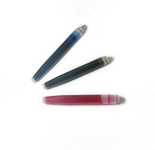 PLATINUM Fountain Pen Ink Cartridges Red 10-Pack