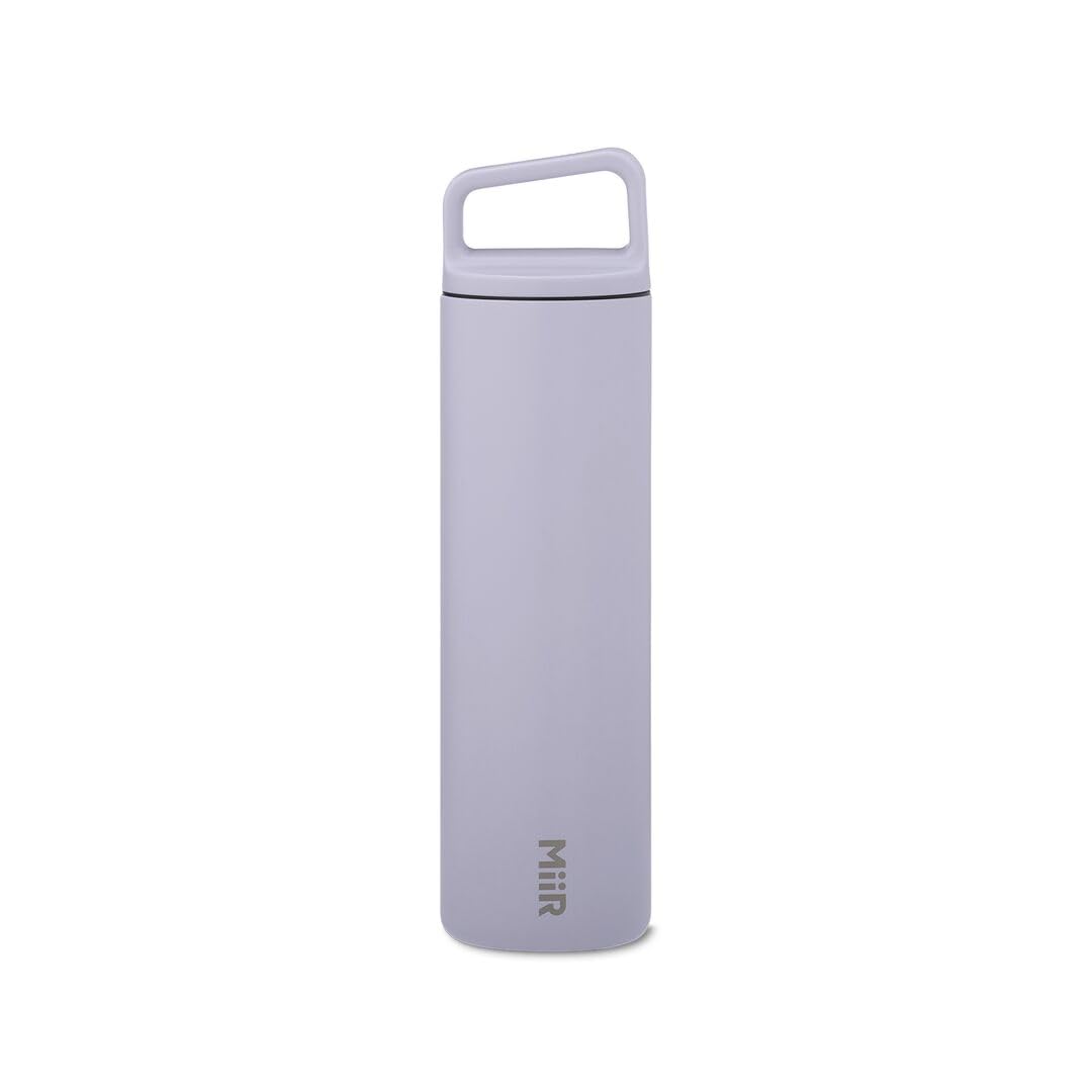 MiiR Wide Mouth Bottle 20oz Vacuum Insulated Water Bottle Purple