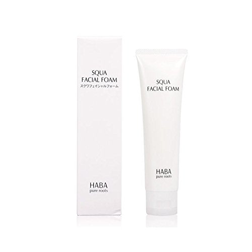 HABA Squafacial Foam 100g Gentle Cleansing Foam for Japanese Skincare