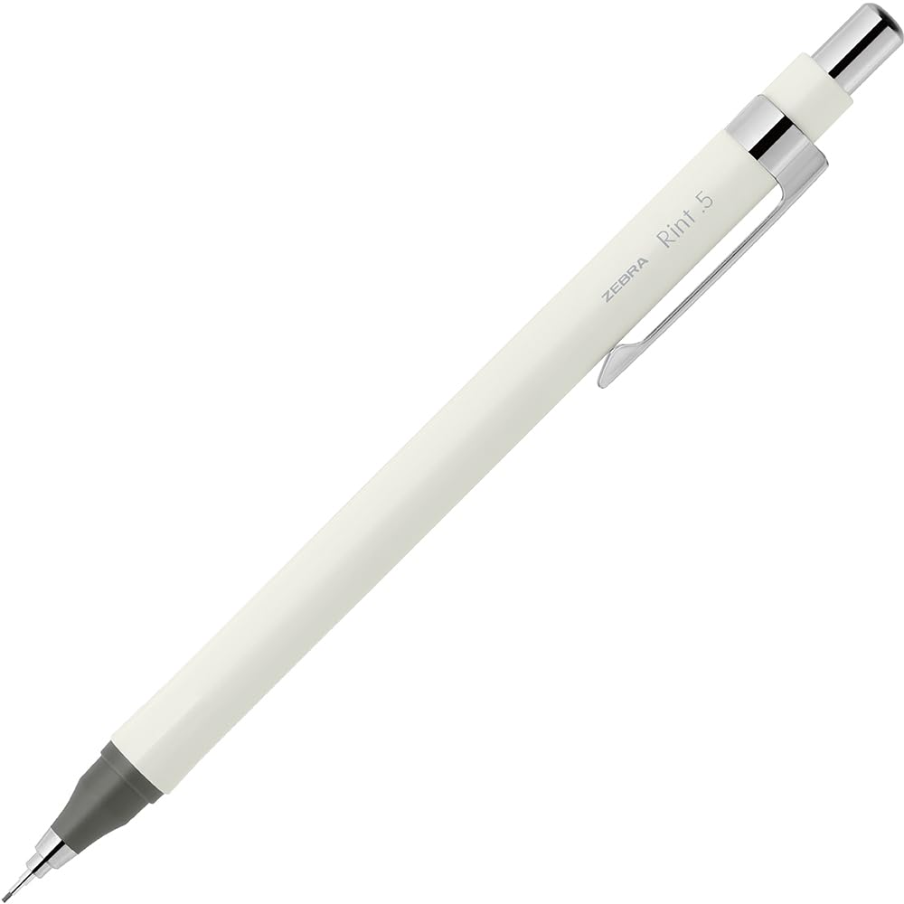 ZEBRA Mechanical Pencil Rinto 0.5mm White Barrel