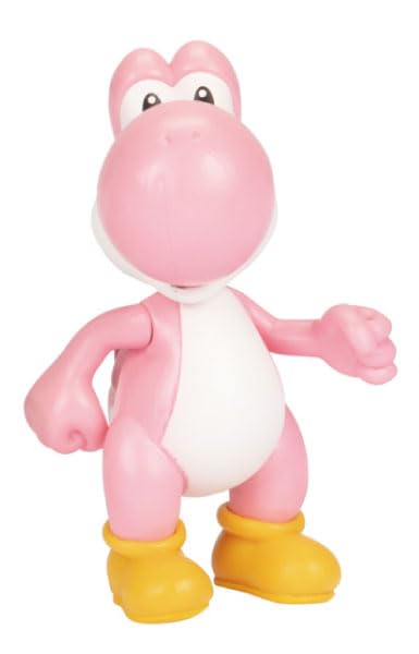 Sanei Super Mario Figure Collection Pink Yoshi Collectible Toy