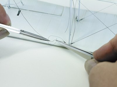 Model Kasten HS-1 Stretch Rigging 0.6mm for Scale Models