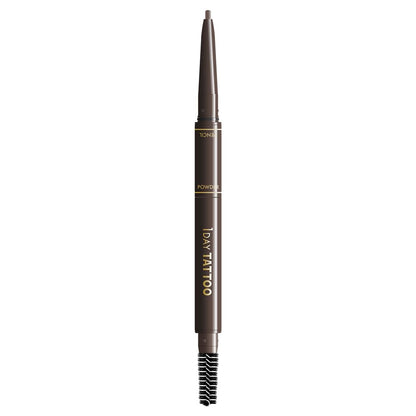 K-Palette Three Way Eyebrow Pencil 04 Grey Brown Waterproof 0.4g