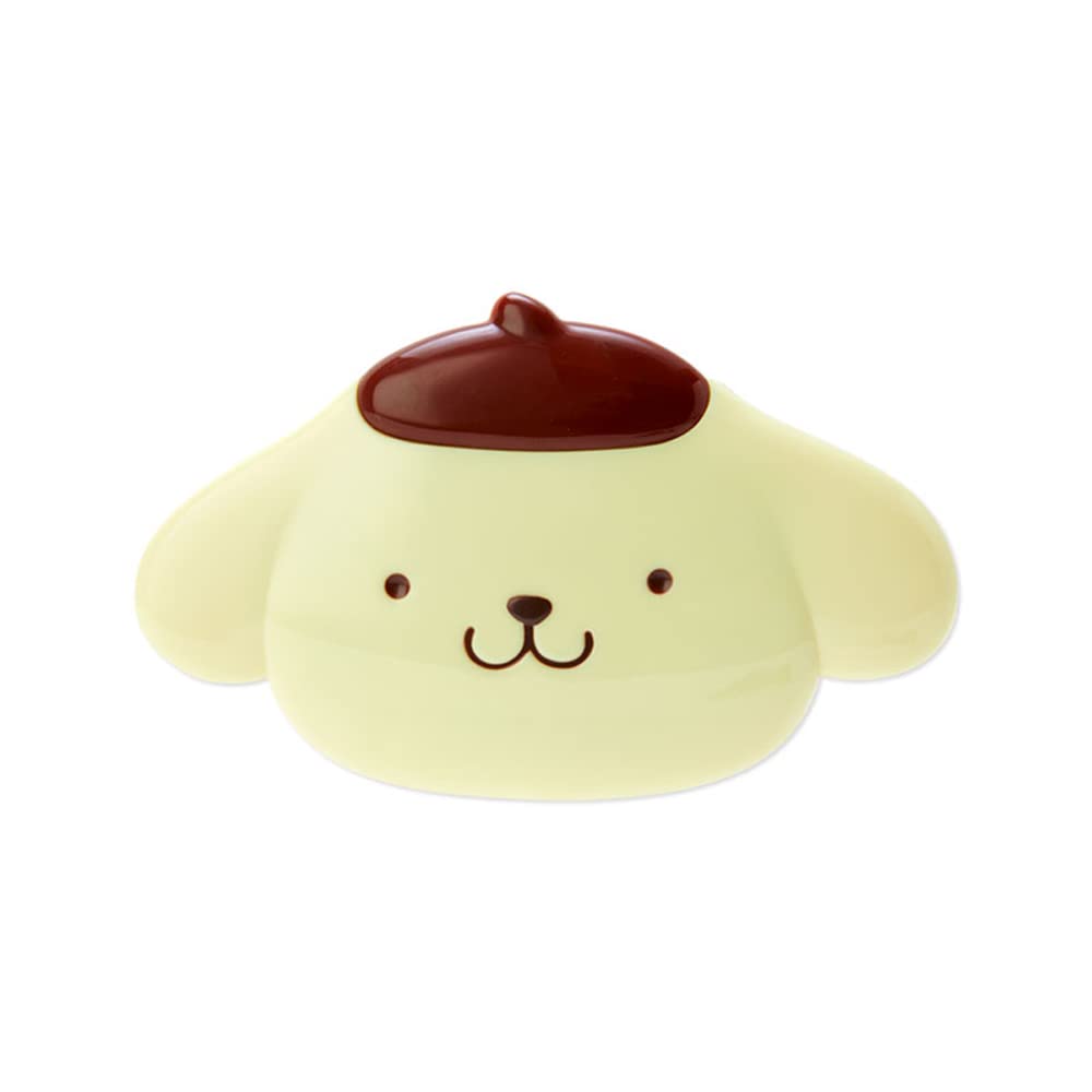 SANRIO Pompompurin Face Shaped Mirror and Comb Set