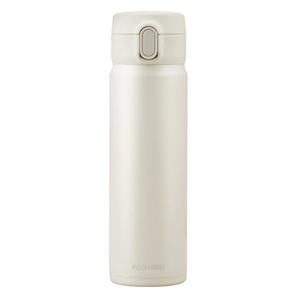 IRIS OHYAMA Stainless Steel Mug Bottle 500ml with Vacuum Insulation