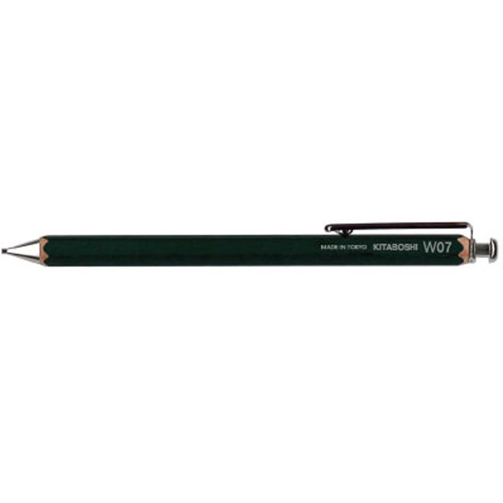 Hokusei Pencil Mechanical Pencil W07 0.7mm Dark Green