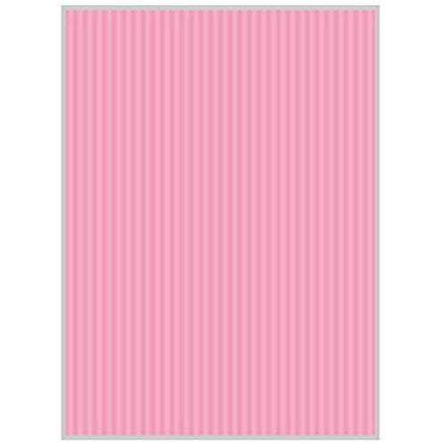 Hisago Ripple Board Thin A4 Pink 3 Sheets for Creative Projects
