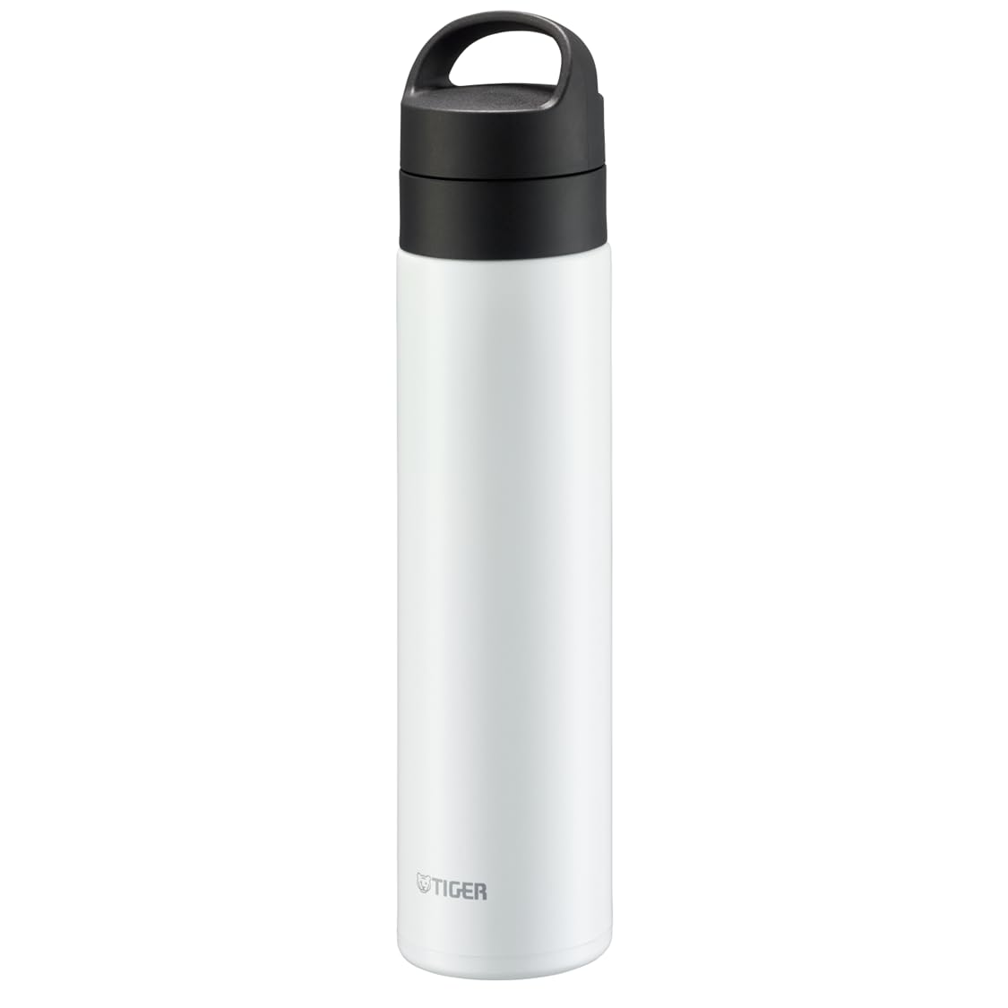 TIGER Stainless Steel Water Bottle 600ml with Handle for Hot and Cold Beverages