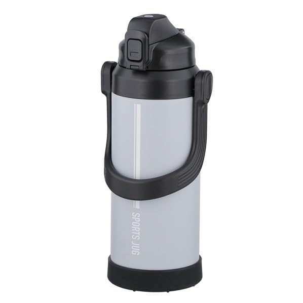 Bestco Double Stainless Sports Jug 2.2L Light Gray