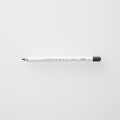 luamo Natural Multi Eye Pencil Gray 1.1g for Eyeliner and Eyebrow