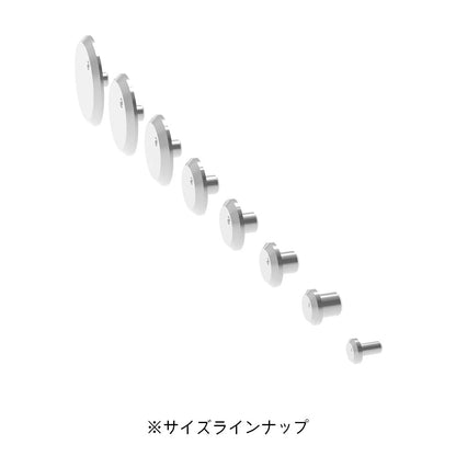 HiQparts JD Rivets 2.5mm Set of 10 for Model Kits