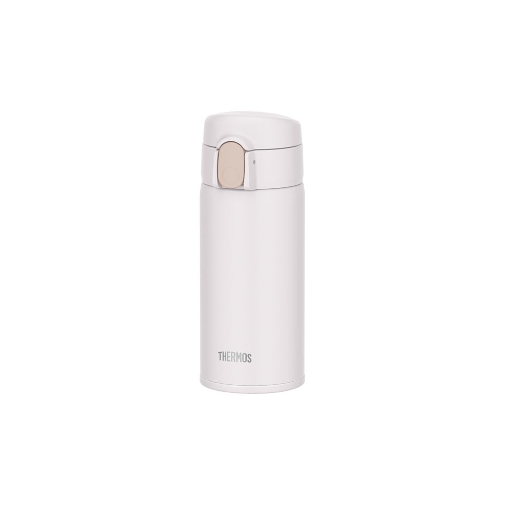 THERMOS Vacuum Insulated Straw Bottle 360ml White for Hydration