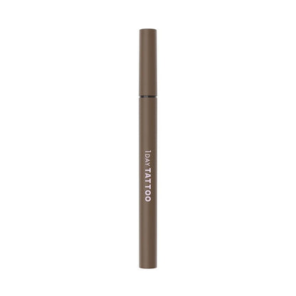 K-Palette 1DAY TATTOO Liquid Eyeliner Ash Gray 0.67ml Smooth Application