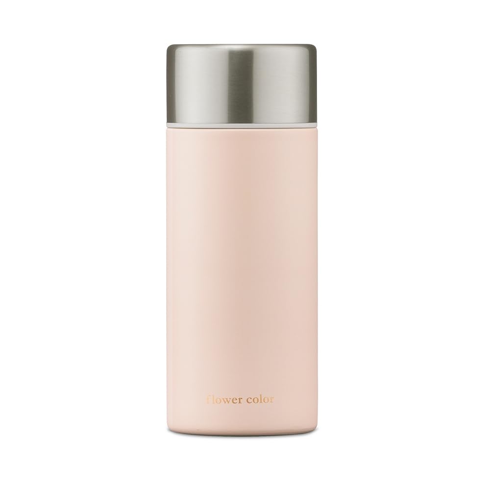 IRIS OHYAMA Insulated Water Bottle 350ml Easy Clean Stainless Steel Pink