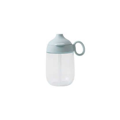 KINTO BONBO Straw Mug 260ml Blue Gray for Kids and Babies