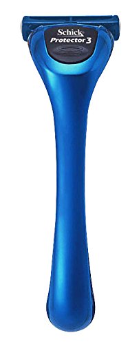 Schick Protector 3 Blade Razor with Holder and Replacement Blade