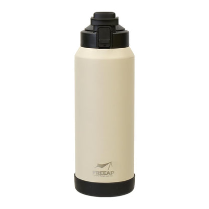 FREEAP Insulated Water Bottle One-Touch 1.1L for Outdoor Use
