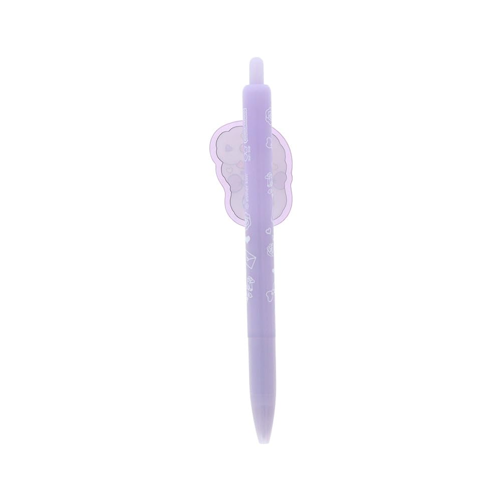 Sun-Star Stationery Estabunny Ballpoint Pen with Plate Lavender Bunny