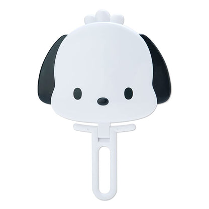 SANRIO Pochacco Face Shaped Hand Mirror Cute Design