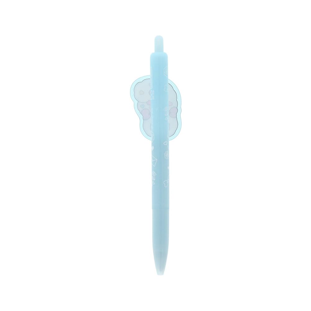 Sun-Star Stationery Estabunny Cream Bunny Ballpoint Pen with Plate