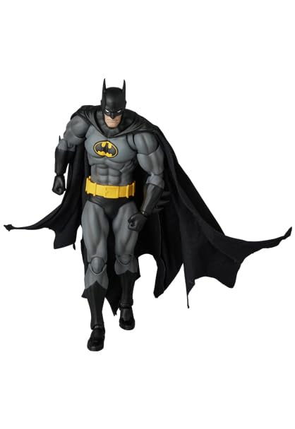 Medicom Toy MAFEX No. 270 Knight Crusader Batman Black Ver. Painted Action Figure, Approx. 160mm