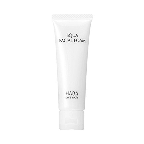 HABA Squafacial Foam 100g Gentle Cleansing Foam for Japanese Skincare