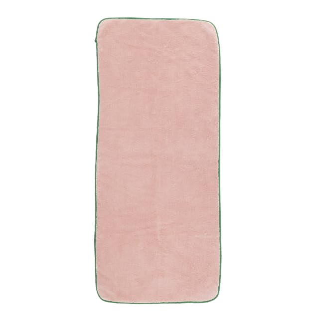 Marushin Microfiber Face Towel Soft Absorbent Quick-Dry Pink