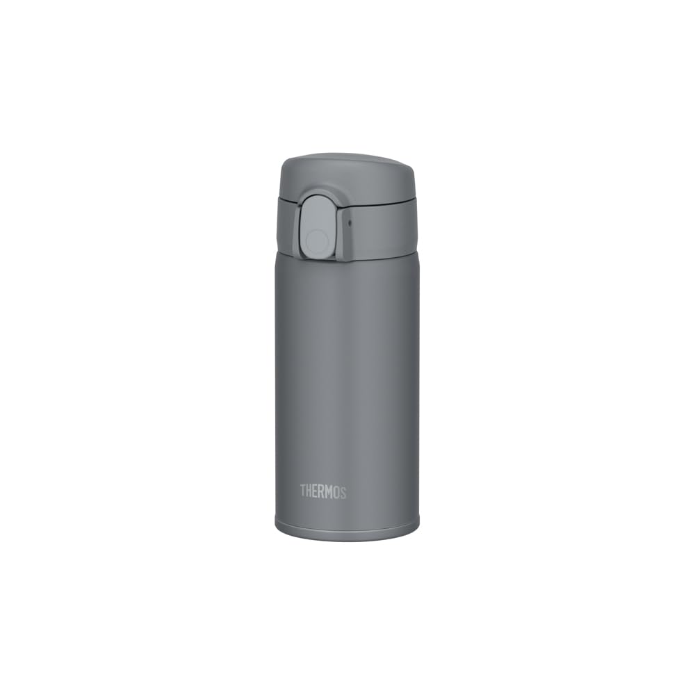 THERMOS Vacuum Insulated Straw Bottle 360ml Dark Gray