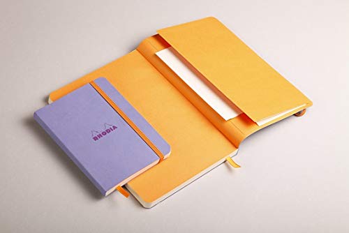 RHODIA Softcover Notebook A6 Silver with Lined Pages
