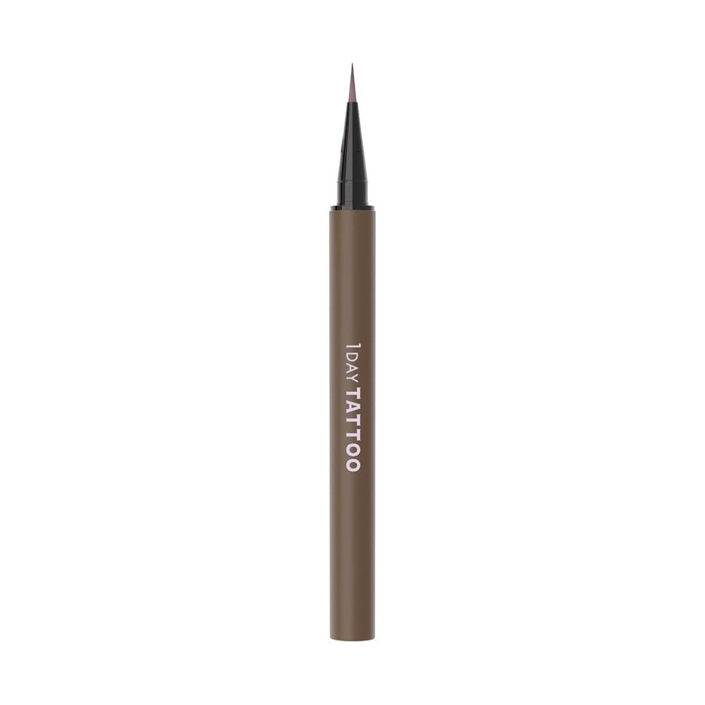 K-Palette 1DAY TATTOO Liquid Eyeliner Ash Gray 0.67ml Smooth Application