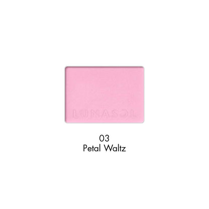 LUNASOL Color Ring Breeze Cheek 5.5g Petal Waltz for Natural Radiance