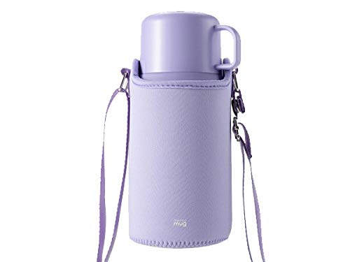 THERMO MUG Travel Bottle in Pale Violet for On-the-Go Hydration