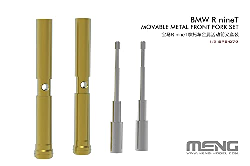 Meng Model 1/9 BMW R nineT Front Fork Model Kit Parts