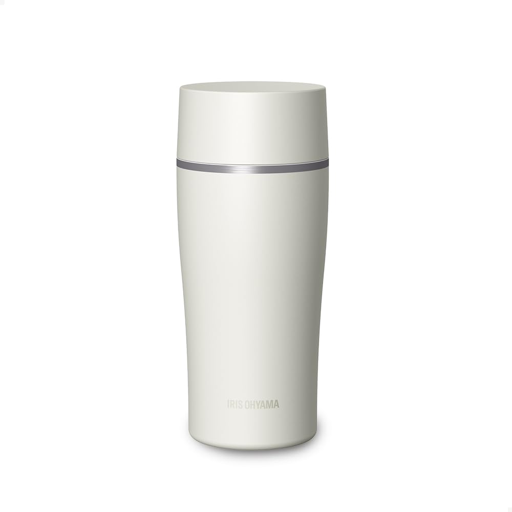 IRIS OHYAMA 350ml Ceramic Coated Water Bottle for Easy Cleaning