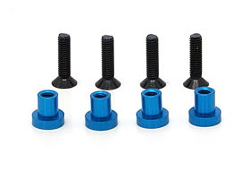 TAMIYA Square Aluminum Kingpin Collar for M-06 Blue