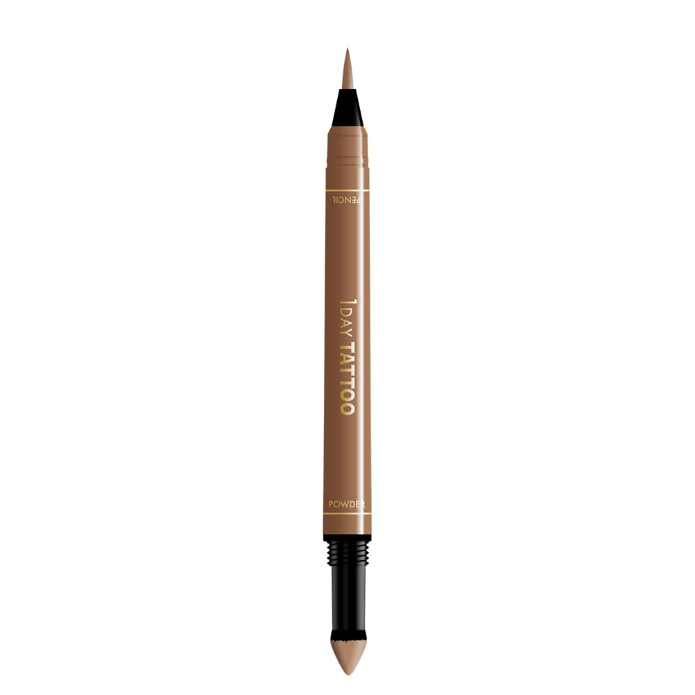 K-Palette Two Way Eyebrow Liquid 01 Milk Tea Brown Waterproof 1.0g