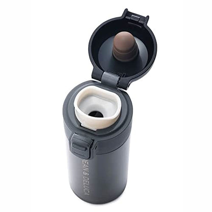 DEAN &amp; DELUCA Slim Bottle with One-Touch Cap Gunmetal 200ml