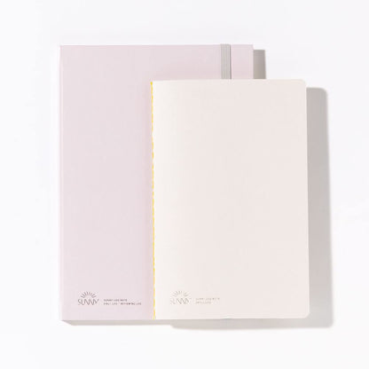Iroha Publishing SUNNY LOG NOTE Pale Iris A5 Notebook