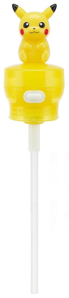 Skater Push Straw Hopper Cap with Pikachu Mascot 350ml 500ml