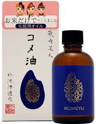Tonoikeshuzouten Rice Bran Oil 100ml for Japanese Skincare