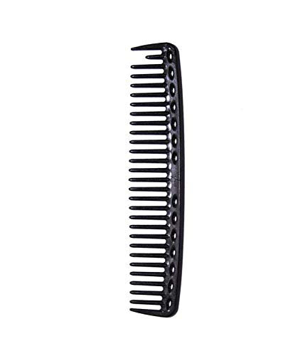 Y.S.PARK Cutting Comb YS-452 Carbon Black for Precision Styling