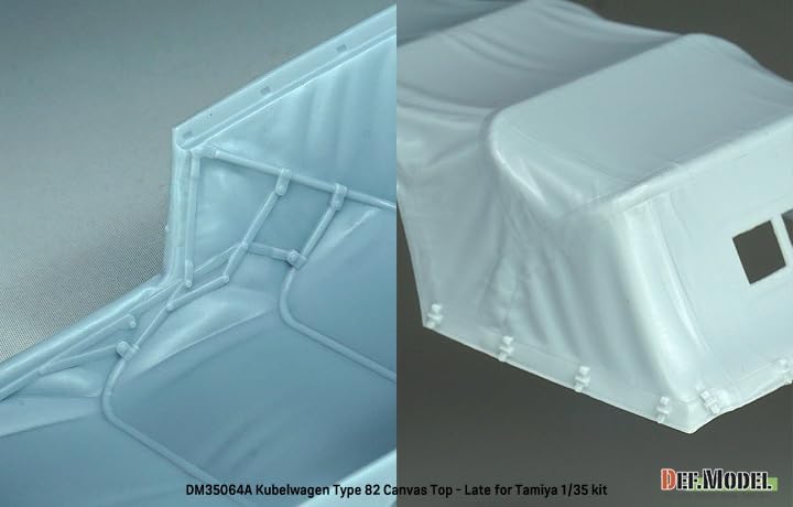 DEF.MODEL 1/35 Scale WWII German Kubelwagen Type 82 Soft Top Set