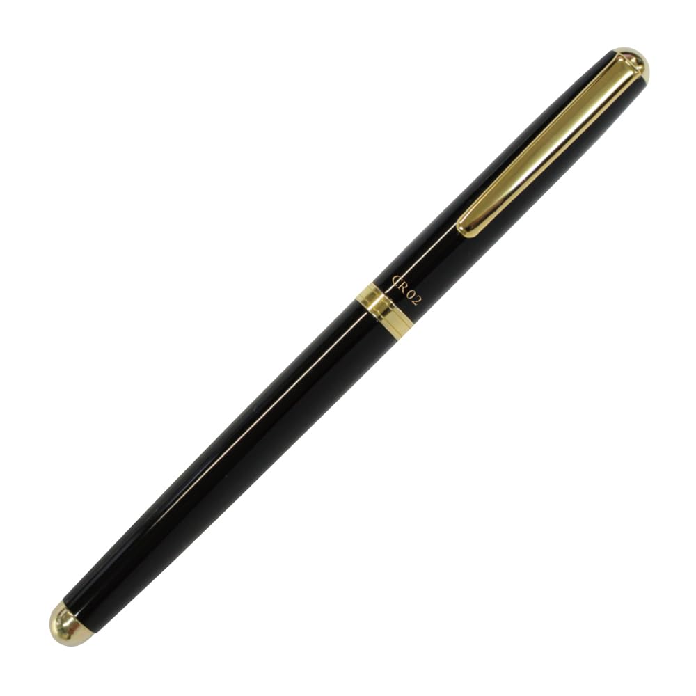 OHTO Water-Based Ballpoint Pen Gold Parts Model CR02G Black